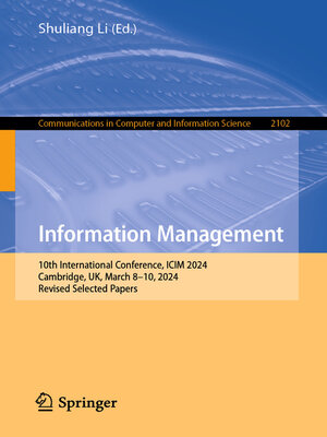 cover image of Information Management